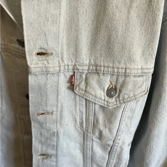 Vintage Levi's 70507-4803 Trucker Jacket L-USA-527 Buttons-Oversized-Near Mint - Picture 4 of 9